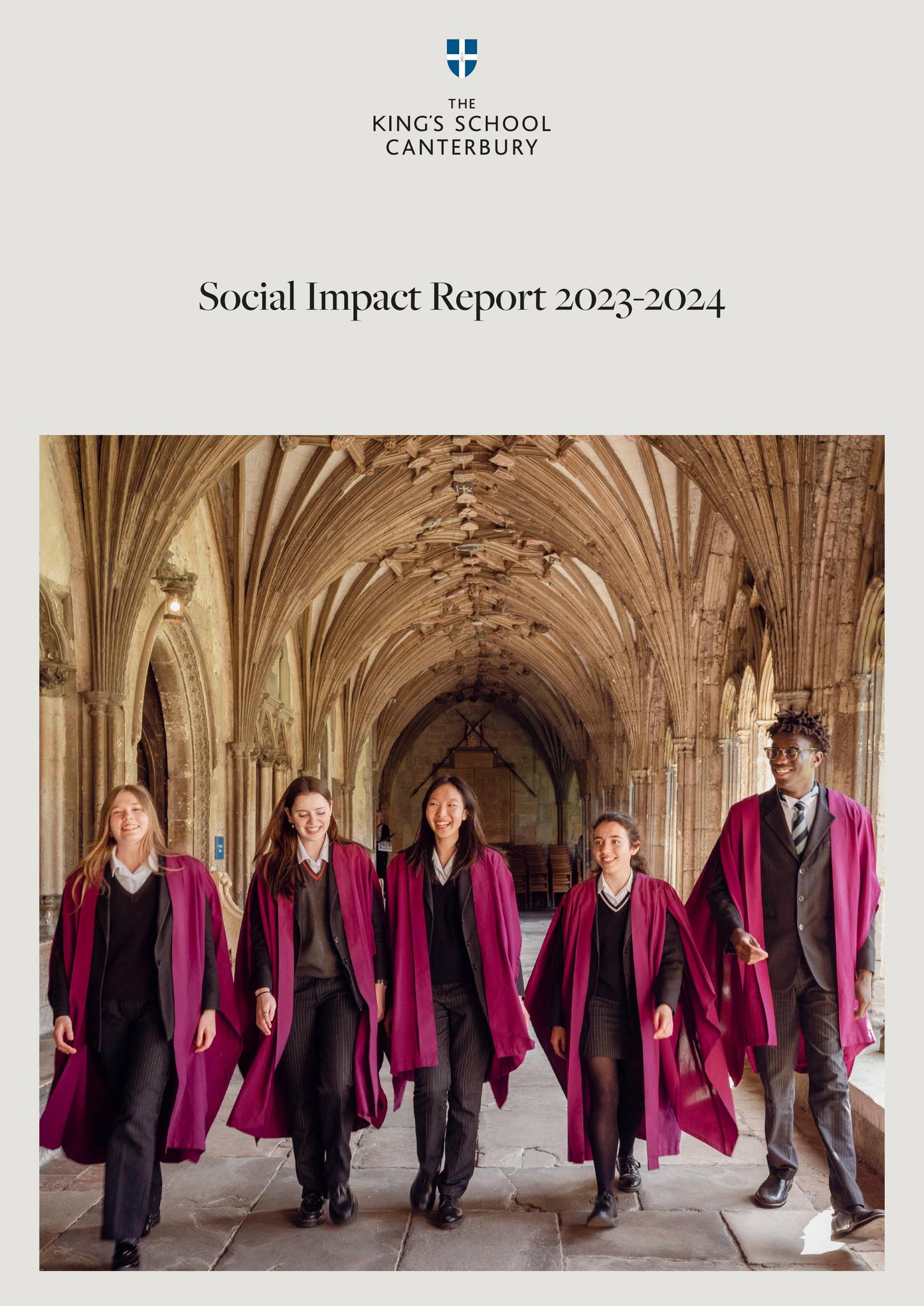 Social Impact Report 2023/24 - The King's School Canterbury by OKS ...