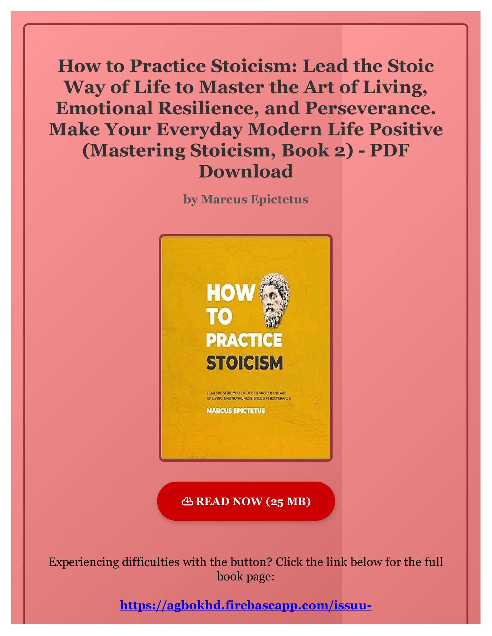 (PDF Free) How to Practice Stoicism: Lead the Stoic Way of Life to Master the Art of Living ...