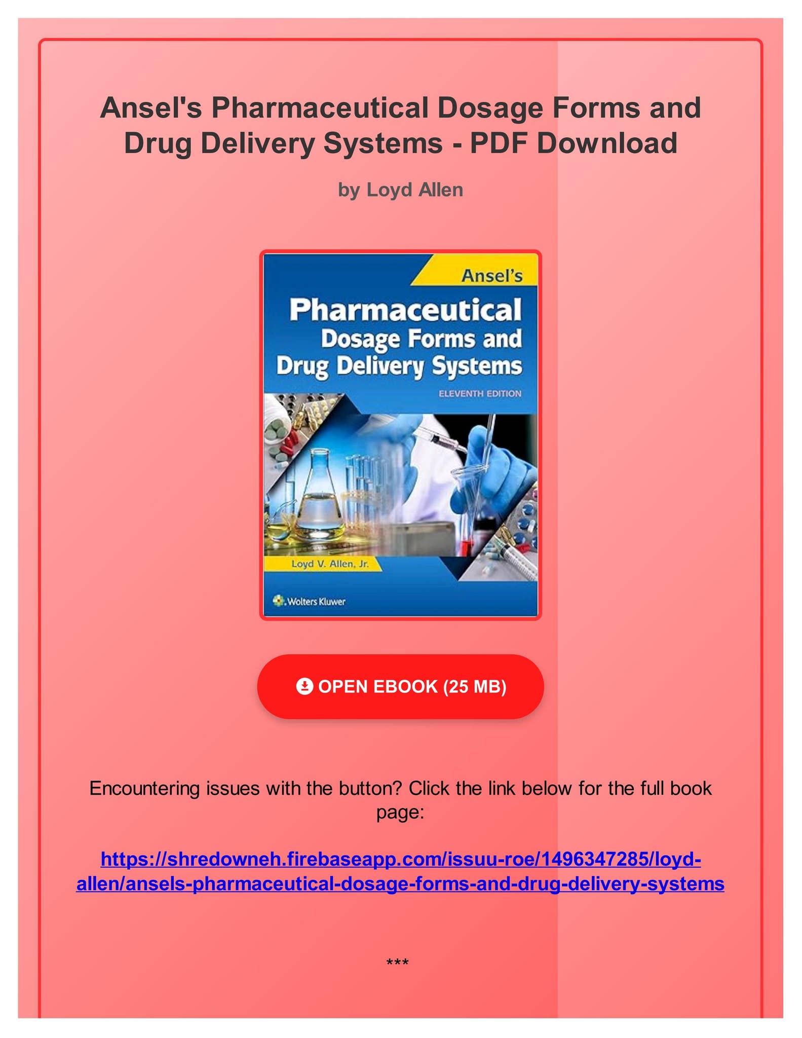 pdf-free-ansel-s-pharmaceutical-dosage-forms-and-drug-delivery-systems