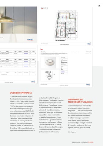 cebeo nv 灯饰目录 · Cebeo: 家居 × Building 13 法文 第 21 页