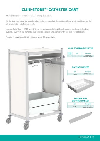 2024 Clini-Store™ 家具目录 第 19 页
