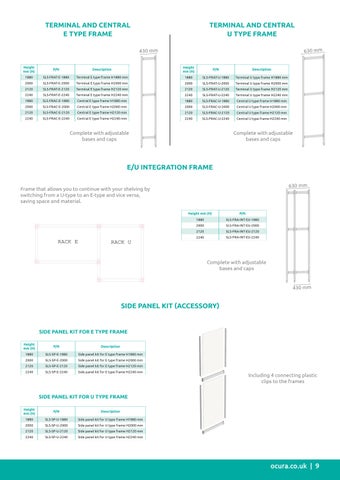 2024 Clini-Store™ 家具目录 第 9 页