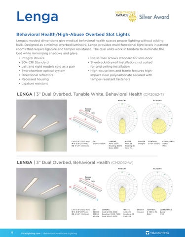 Visa Lighting Admin Behavioral Health 灯饰目录 2024 第 14 页