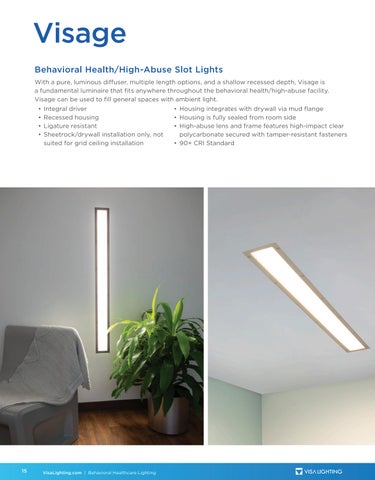 Visa Lighting Admin Behavioral Health 灯饰目录 2024 第 16 页