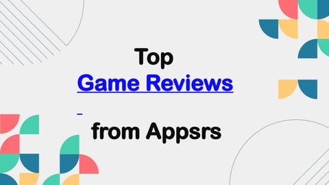 Top Game Reviews from Appsrs