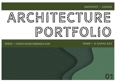 Architect portfolio 