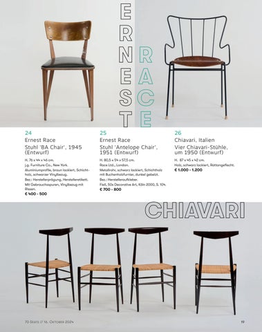 Quittenbaum Kunstauktionen GmbH 灯饰目录 · 175A | SEATS. 70 IKONISCHE ENTWÜRFE. EINE PRIVATSAMMLUNG | Quittenbaum Kunstauktionen München 第 21 页