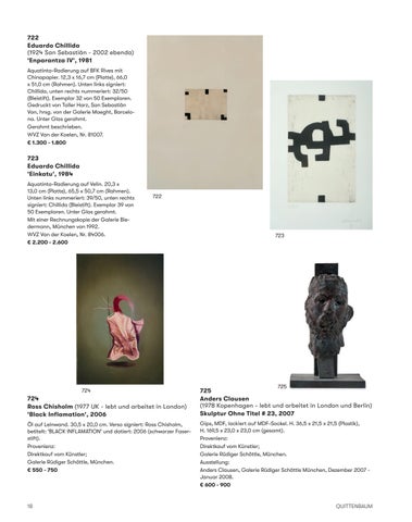 Quittenbaum Kunstauktionen GmbH 灯饰目录 · 175D | Moderne Kunst | Quittenbaum Kunstauktionen München 第 20 页