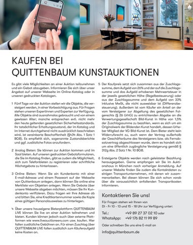 Quittenbaum Kunstauktionen GmbH 灯饰目录 · 175D | Moderne Kunst | Quittenbaum Kunstauktionen München 第 4 页
