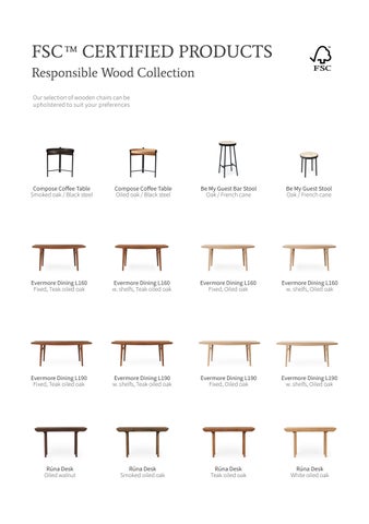 FSC™ CERTIFIED 家具 第 4 页