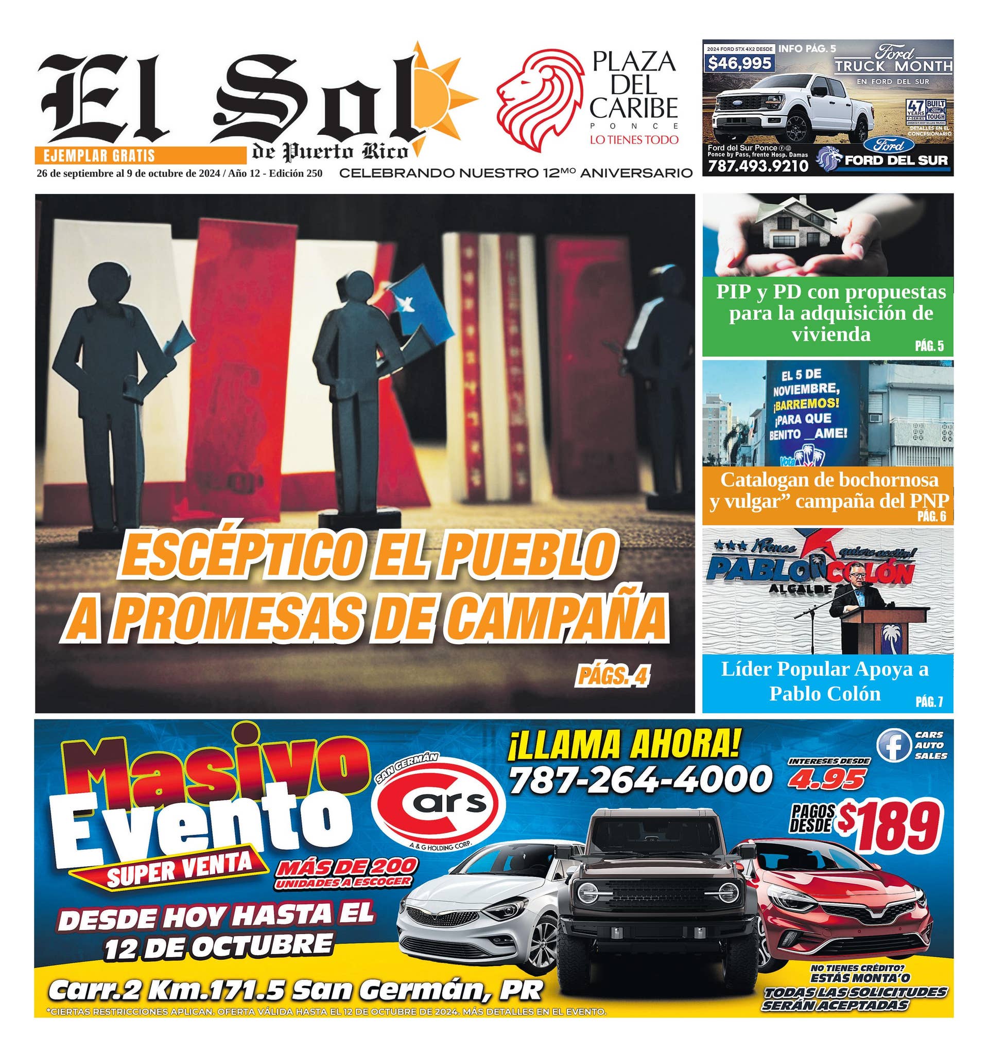 Periódico El Sol de Puerto Rico #250 by El Sol de PR - Issuu