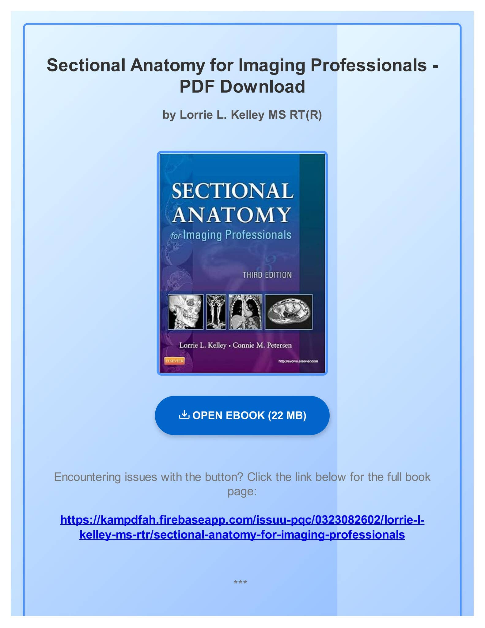 健康・医学 SECTIONAL ANATOMY for imaging Profession Sectional Anatomy for Imaging Professionals: 9780323414876