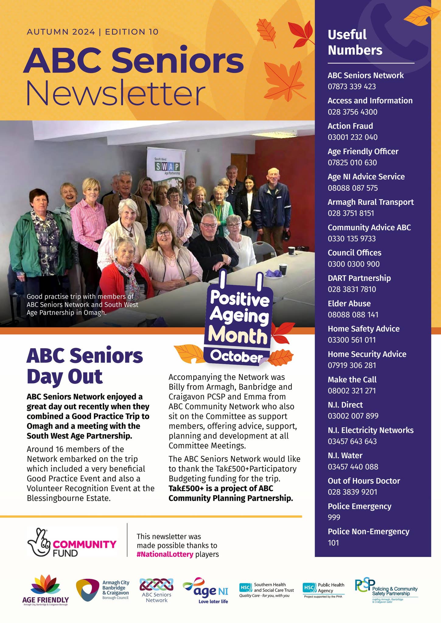 ABC Seniors Newsletter - Autumn 2024 by Armagh City Banbridge ...