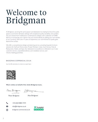 Bridgman 商用 Indoor 家具目录 2024 第 2 页