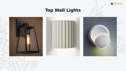 Regal Lighting 灯饰目录 · Discover Stylish 灯饰 Solutions at Gallery 第 9 页