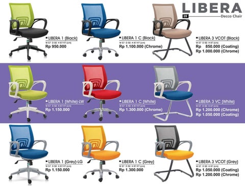 Matheus Math 家具目录 · Decco Chairs 第 11 页