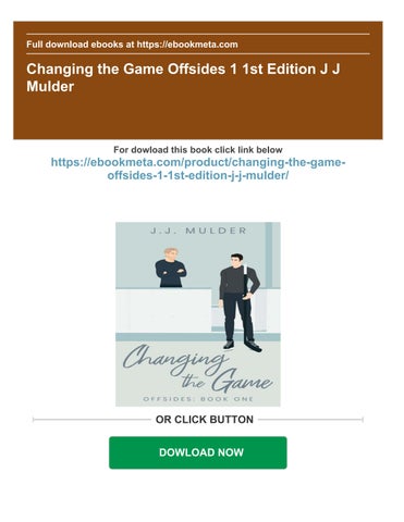 Changing the game offsides 1 1st edition j j mulder download pdf by ...