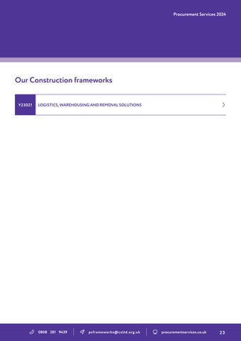 Procurement Services 2024 家具目录 第 23 页