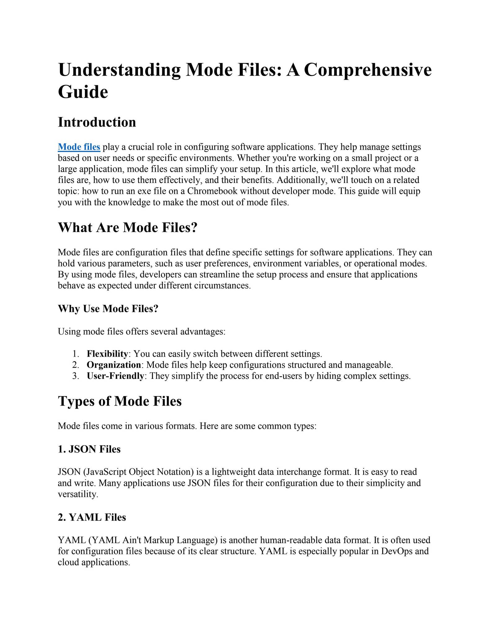 Understanding Mode Files: A Comprehensive Guide by Mode Files - Issuu