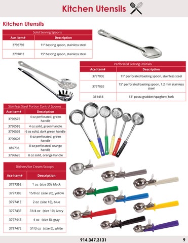 aceendico1 Smallwares × 厨房 Supplies 目录 第 9 页