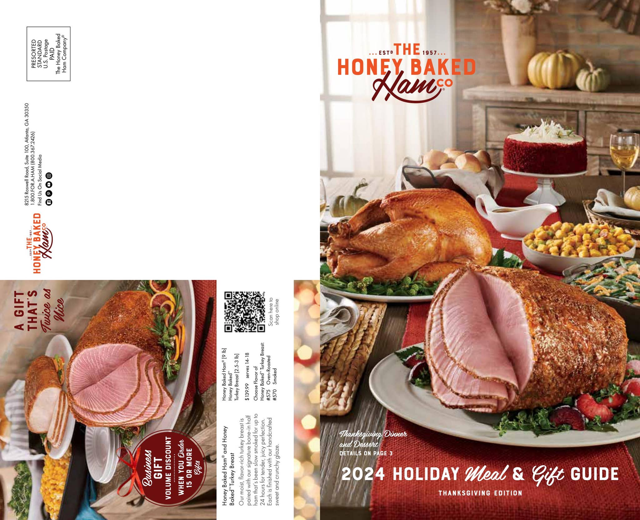 2024 HBH Thanksgiving Catalog by The Honey Baked Ham Company Issuu