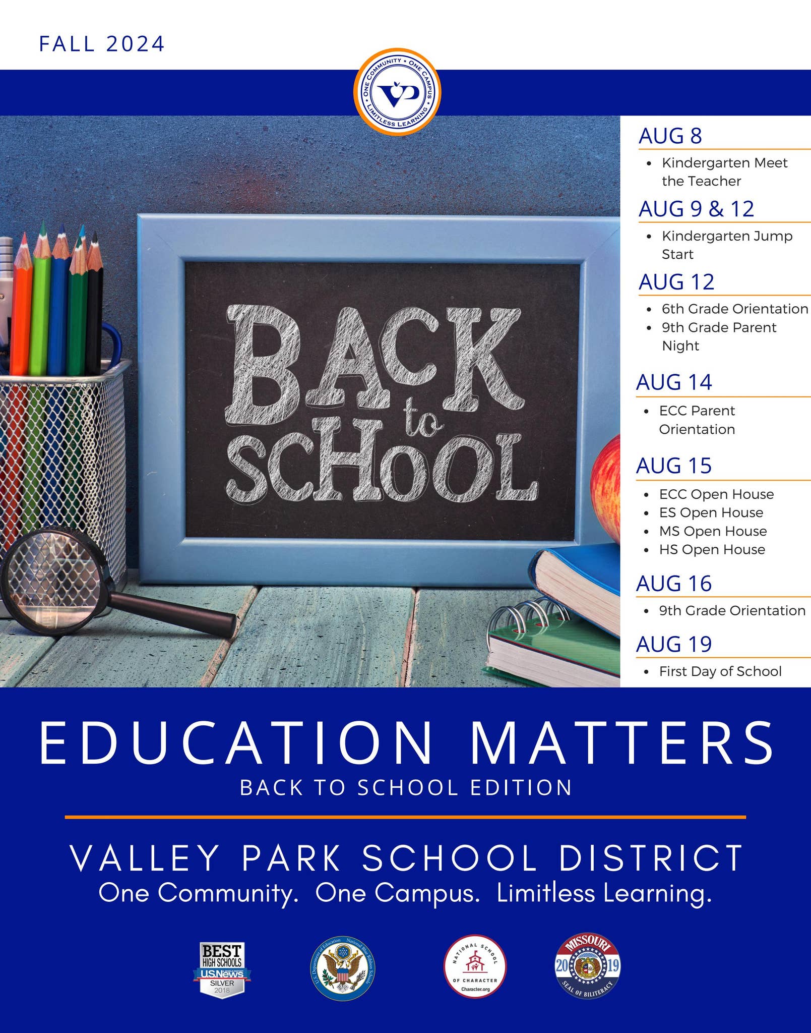 Vpsd Back to School Education Matters 2024 by vpsd - Issuu