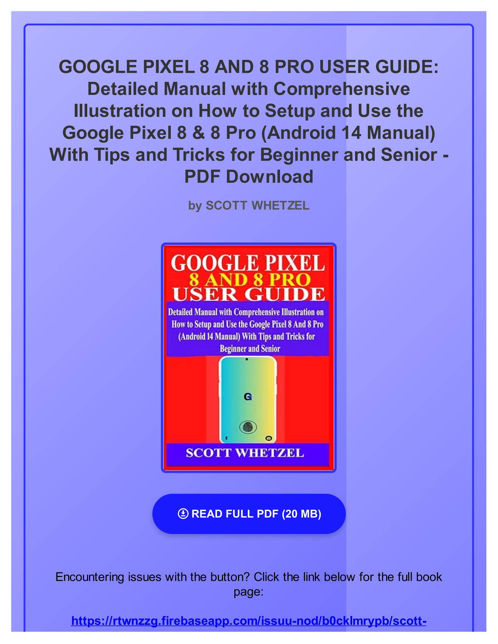 洋書 Google pixel 8A user guide for beginners Amazon.com: GOOGLE PIXEL 8A USER GUIDE: A Comprehensive Step