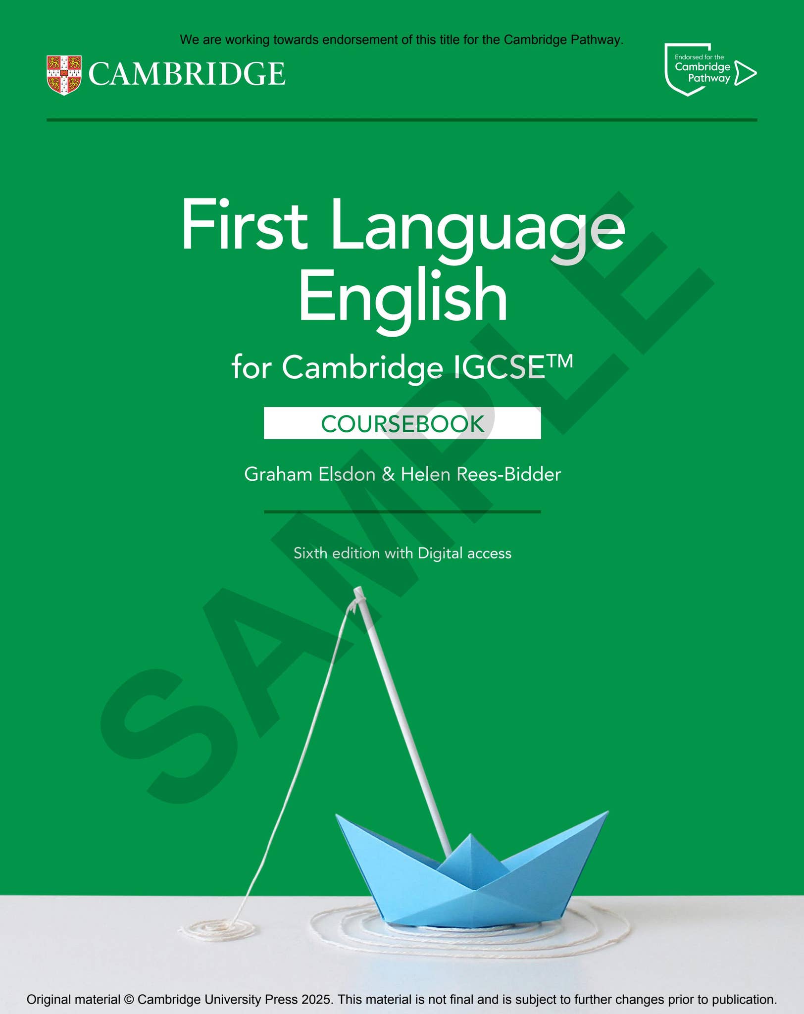 Cambridge IGCSE® Literature in English Student Book