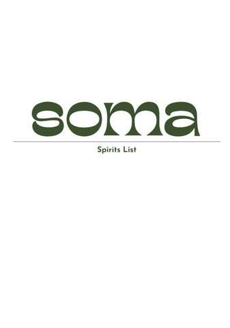 Soma Spirit List