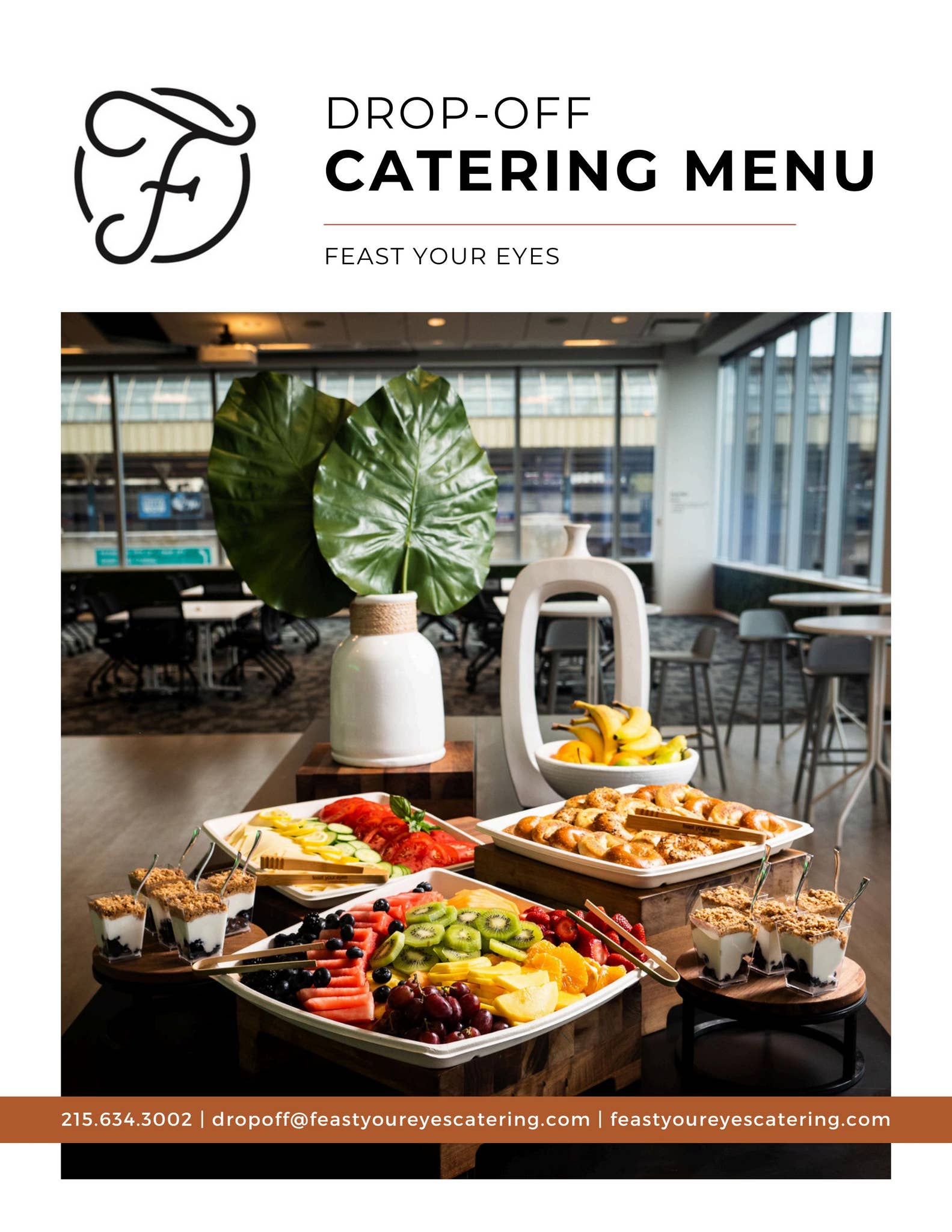FEAST Drop-Off Catering Menu by feastyoureyescatering - Issuu