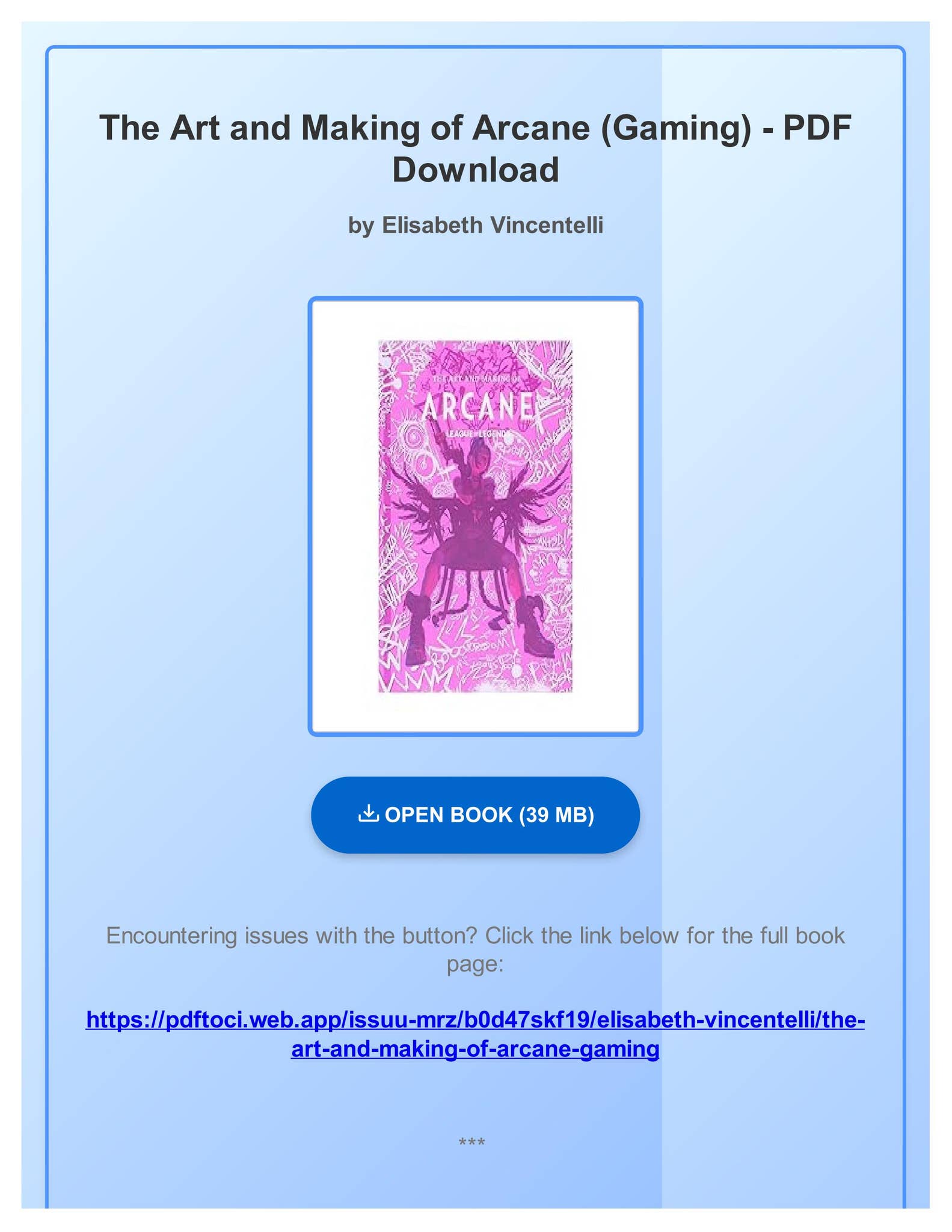 ARCANE アートブック 未開封　アーケイン　英語版 【最終値下げ!】 Amazon | The Art and Making of Arcane | Vincentelli