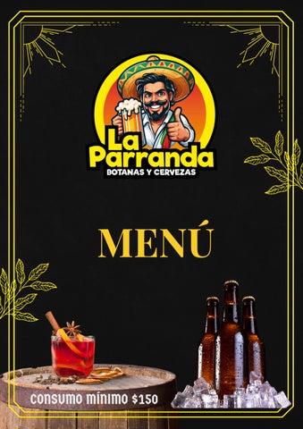 Menú La Parranda