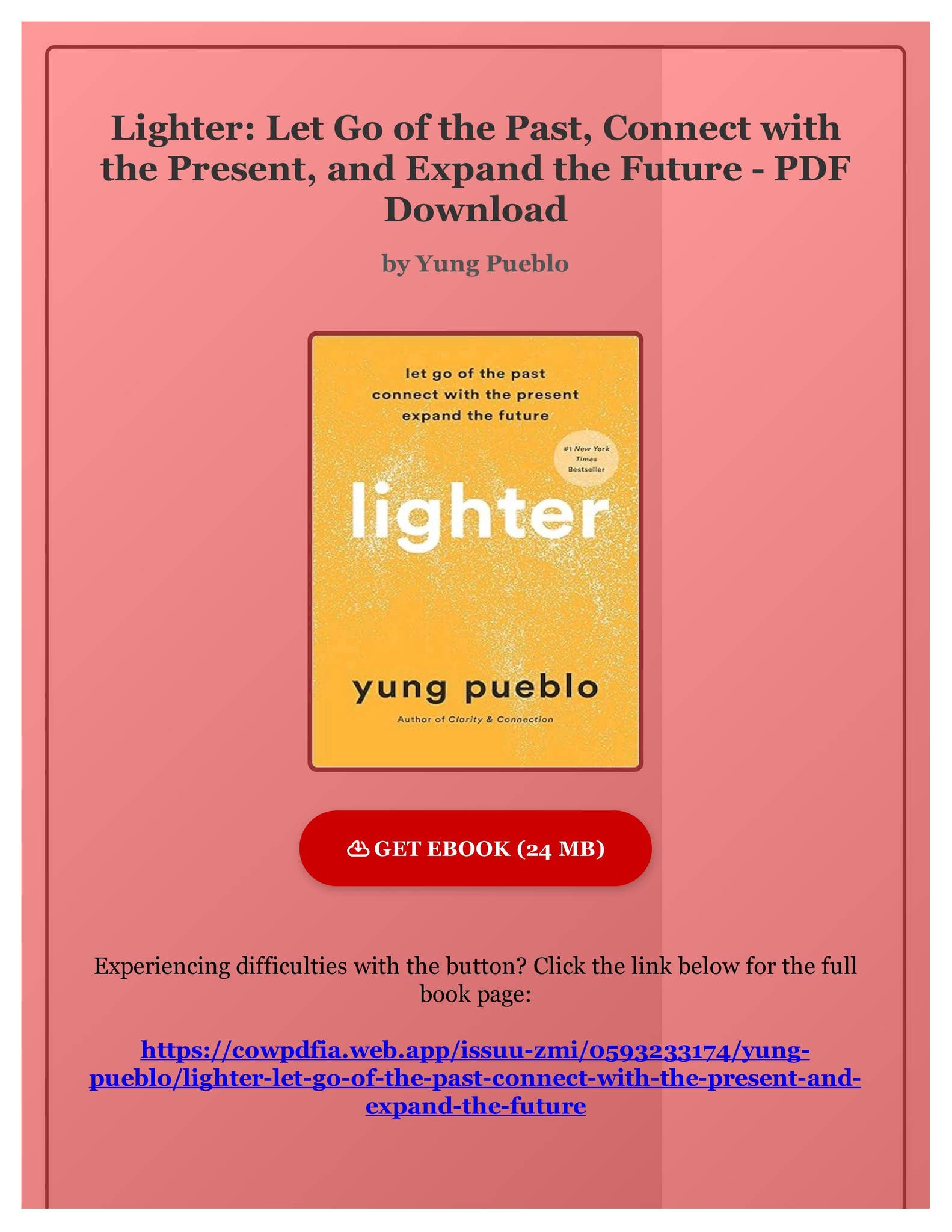 PDF) Lighter: Let Go of the Past, Connect with the Present