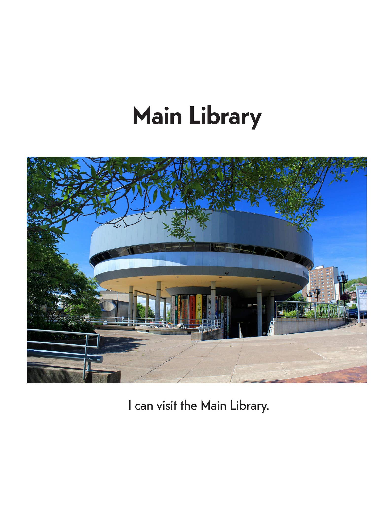 Duluth Public Library Main Library Social Story by Duluth Public