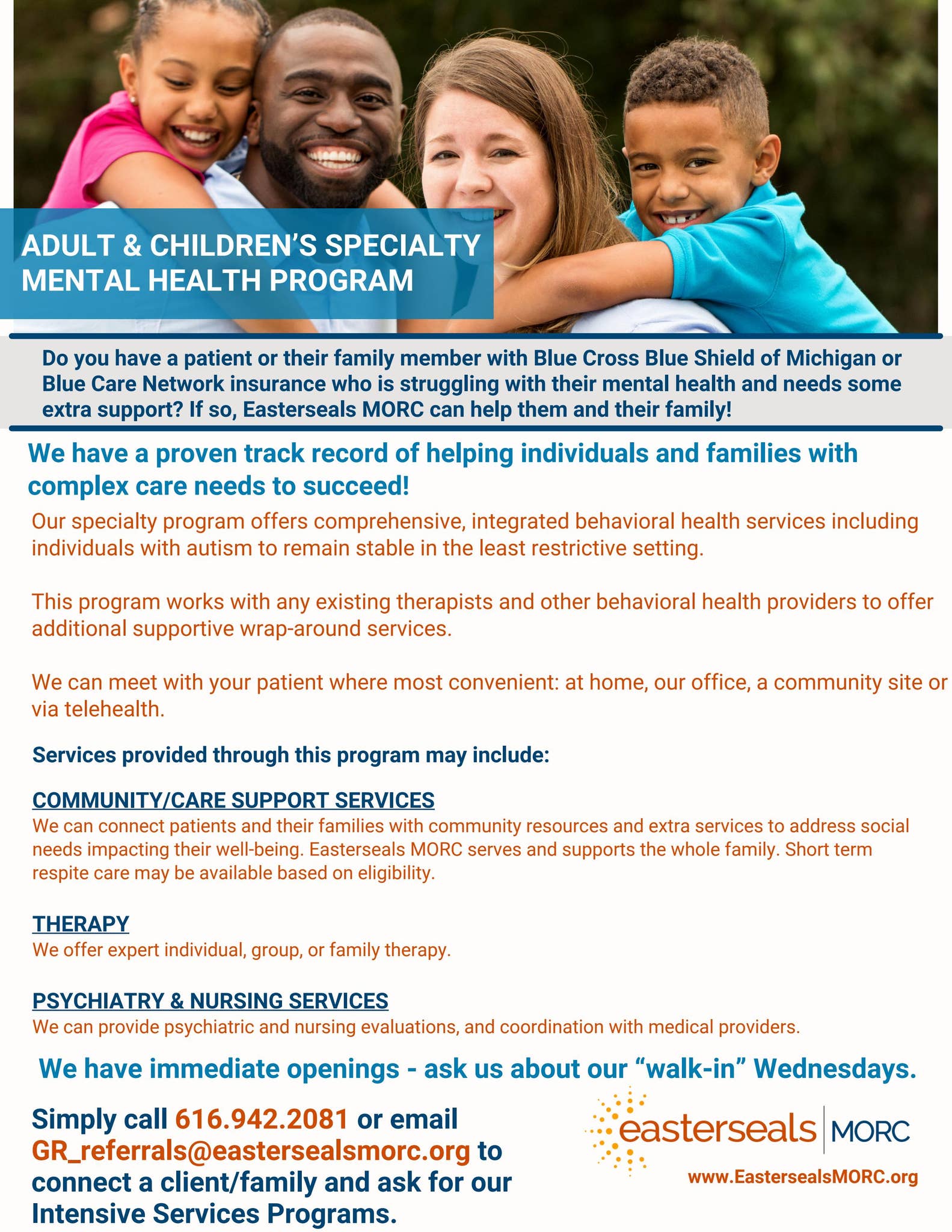 AIS & CIS Program - REFERRALS - Grand Rapids Version- ED/DC Planners by ...