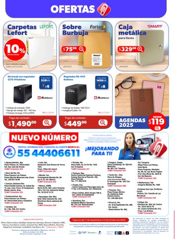PRECIOS IMPERDIBLES 英文 NUESTRO ANIVERSARIO 第 16 页