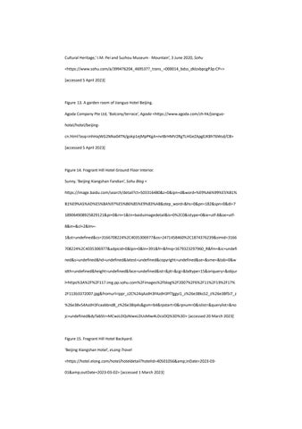 'Chinoiserie' under Postmodern 趋势 -Comparing two distinguished hotels in 中国 courtyard style, 第 22 页