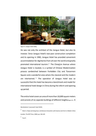 'Chinoiserie' under Postmodern 趋势 -Comparing two distinguished hotels in 中国 courtyard style, 第 5 页