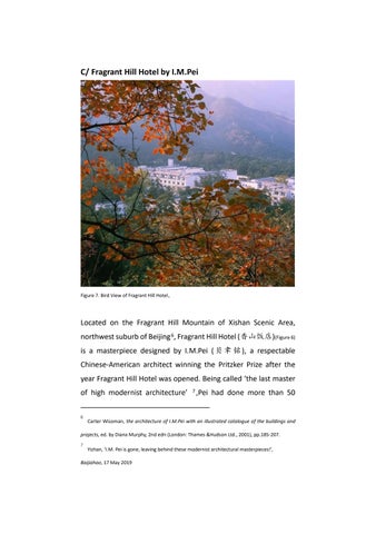 'Chinoiserie' under Postmodern 趋势 -Comparing two distinguished hotels in 中国 courtyard style, 第 7 页