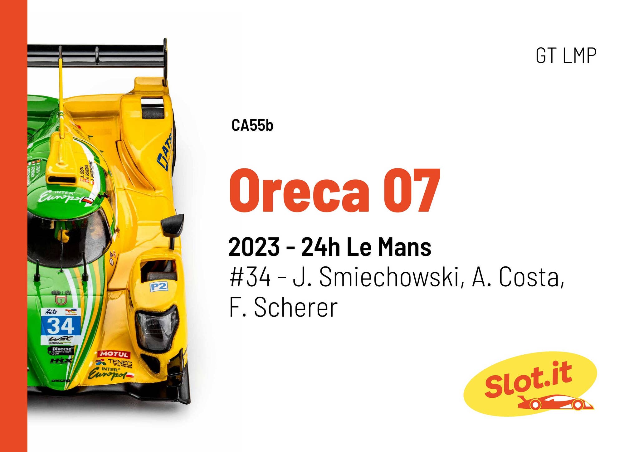 Oreca 07 No.34 1st LMP2 24h Le Mans 2023 (SICA55b