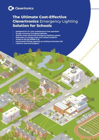 Clevertronics 灯饰目录 · Emergency × Exit 灯饰 Solutions for Schools 第 18 页