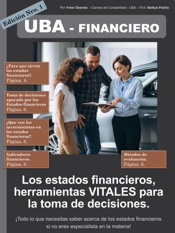 Los estados financieros, herramientas.