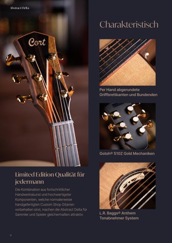 高端 Acoustic Guitar 灯饰目录 (GER) 第 10 页