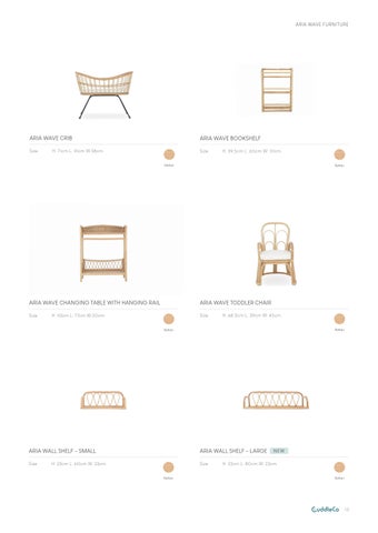 CuddleCo 2025 春季 / 夏季 家具产品集 第 15 页