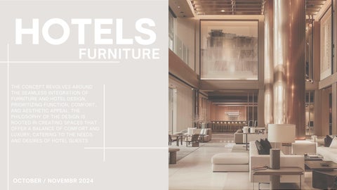 Moaaz Mansour 家具目录 · HOTELS 家具 第 1 页