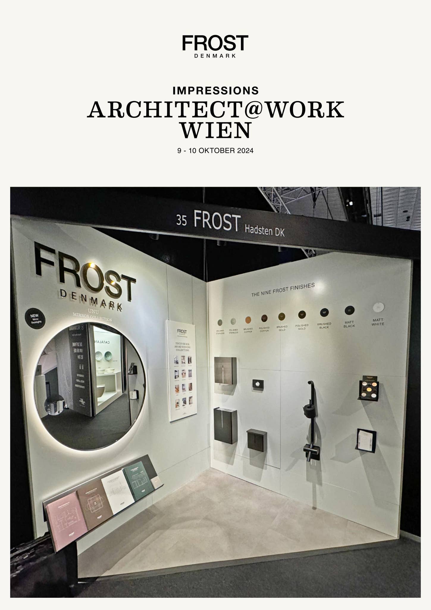 FROST_Architect@Work Wien 2024 - Impression by FROST - Issuu