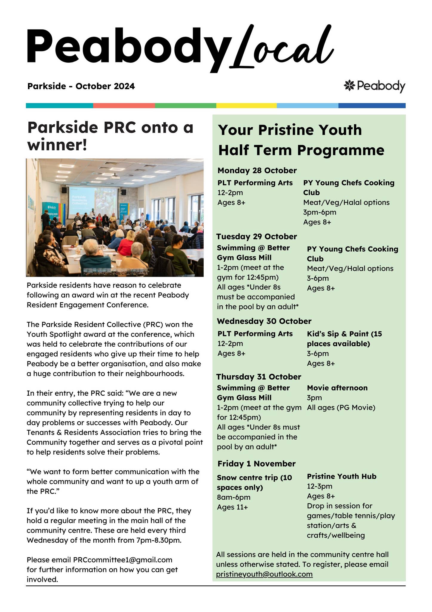 Peabody Local: Parkside - October 2024 by Peabody - Issuu