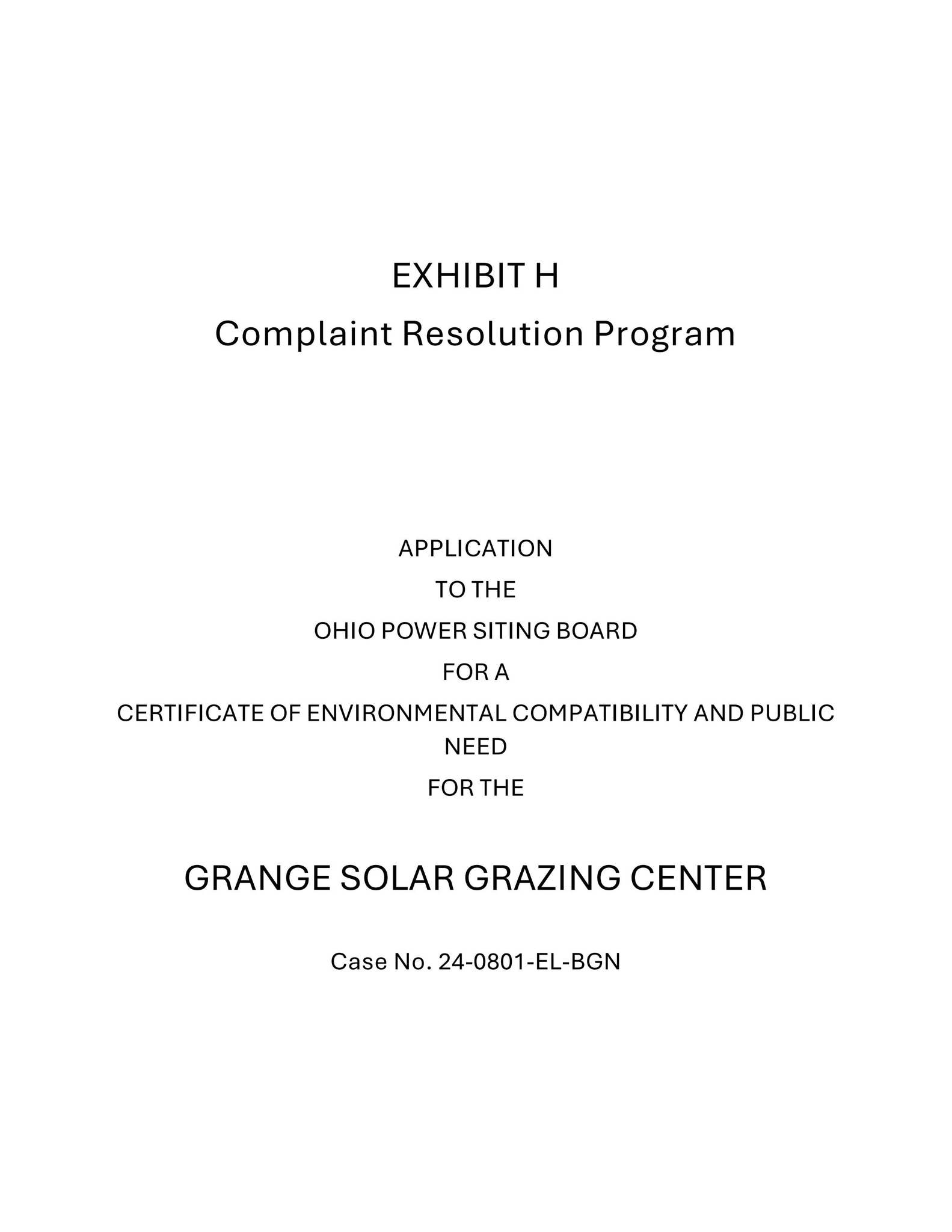 Complaint Resolution Plan by Doug Herling - Issuu
