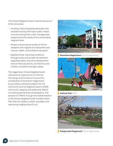 Hagerstown Choice Neighborhoods Outline with Content 第 18 页