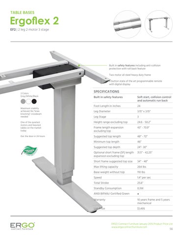 THL Marketing and Design ErgoContract 办公 家具目录 第 14 页